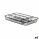 Besticks-sortering Kinvara W7267-1 Svart Metall 26 x 4,7 x 35,5