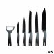 Knivset Kinvara KT211035 Svart Rostfritt stl polypropen 6 Delar