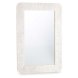 Vggspegel 38 Vit Brun Rnder 90 x 60 x 2 cm Rektangulr