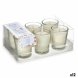 Set med Doftljus Acorde Bomull Glas (12 antal)