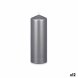Ljus Acorde 92541 Silvrig 7 x 20 x 7 cm (12 antal)