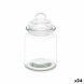 Burk Transparent Glas 250 ml 8 x 13 x 8 cm (24 antal) Med lock