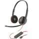 Hrlurar med Mikrofon Poly 8X228A6 Svart Rd