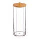 Lda med lock Ballete 7,3 x 18,5 cm Sminkdynor i bomull Bambu