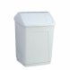 Papperskorg Denox Vit 55 L