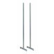 St�d Faibo 60 x 186 cm Silvrig Metall Skiffer 2 antal