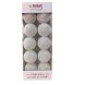 Bollkrans med LED Roymart Poppins Vit