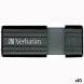 USB-minne Verbatim Store'n'Go PinStripe Svart 16 GB