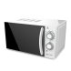 Mikrovgsugn med Grill Grunkel Vit 700 W 20 L