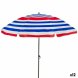 Parasoll Aktive Bl Rd Multicolour Silvrig  160 cm 160 x 167 x