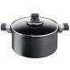 Kastrull med lock Tefal EXCELLENCE 20CM 2,8 L Aluminium Svart Mu