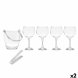 Ishink Vivalto 11444 Transparent Metall Glas 14,5 x 12 x 12,5 cm