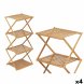 Bokhylla CH68220-5 2 Naturell Bambu 40 x 92,5 x 33,2 cm (4 antal