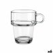 Te- och kaffekopp Vivalto Transparent Glas 270 ml (6 antal)