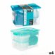 Lunchldor, set Leknes Bl Grn polypropen 50 Delar (4 antal)