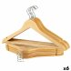 Kldhngarset Max Home Naturell Tr Stl 44,5 x 23 x 1 cm 10 Del