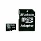 Micro-SD Minneskort med Adapter Verbatim Svart 16 GB