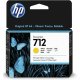 Original Bl�ckpatron HP HP 712 Gul