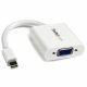 Mini-DisplayPort till VGA-adapter Startech MDP2VGAW Vit Svart 0,