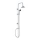 Duschpelare Rousseau Sonora 3 Gr Rostfritt stl ABS  15 cm