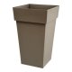 Kruka EDA Tuscan Beige-brun (taupe) Fyrkantig polypropen (39 x 3