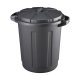 Soptunna Mondex Svart Multicolour polypropen 80 L