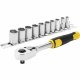 Hylsnyckel Stanley 72 DET STMT82666-0 1/4" Metall 11 Delar