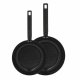 Stekpanna Menastyl Aluminium  24 cm  28 cm (2 antal)