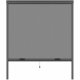 Myggnt Moustikit Gr Aluminium Fnster 125 x 145 cm