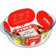 Ugnsform Pyrex Transparent Borosilikatglas Rund  26 cm