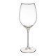 Set med vinglas Secret de Gourmet Transparent Glas 410 ml Vin