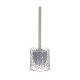 Toalettborste 5five Galet Transparent Plast