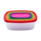 Lunchldor, set 6 5five Simply Smart polypropen 300 ml 225 ml 17