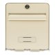 Brevlda Burg-Wachter   Beige Galvaniserat stl 36,5 x 28 x 31 c