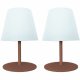 Bordslampa Lumisky Mrkbrun