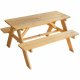Picknickbord Fun House 95 x 75 x 53 cm Tr