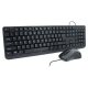 Tangentbord och Mus Mobility Lab ML309415 AZERTY Svart