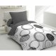 Tckslagsset HOME LINGE PASSION Audace Gr Ljusgr 140 x 200 cm