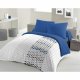 Tckslagsset HOME LINGE PASSION Bl 240 x 260 cm