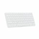 Tangentbord Bluestork Azerty Franska Vit