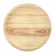 Platt skl Tr  22 cm Blckfisk
