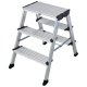 Hopfllbar stege Krause 126030 Silvrig Aluminium
