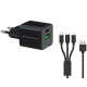 Vggladdare Conceptronic 120550503101 Svart 33 W (2 antal)