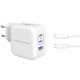 Vggladdare Conceptronic 120550603101 Vit 67 W