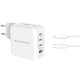Vggladdare Conceptronic 120550803101 Vit 100 W