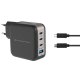 Vggladdare Conceptronic 120550903101 Svart 100 W