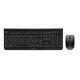 Trdlst Tangentbord och Mus Cherry JD-0710ES-2 Svart Qwerty Spa