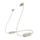 Bluetooth Hrlurar Sony WI-C100 Beige