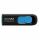 USB-minne Adata 64GB DashDrive UV128 Bl Svart 64 GB