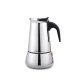 Italiensk Kaffepanna Feel Maestro MR-1660-4 Svart Silvrig Rostfr